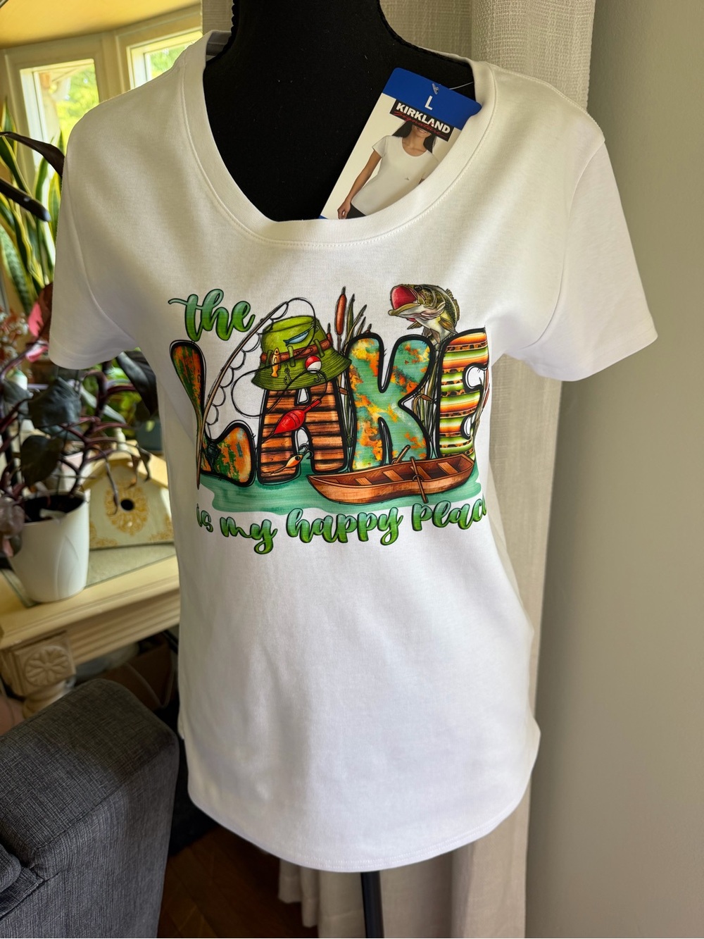 White Tee MADE WITH ❤️